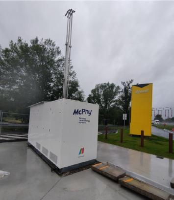Dyneff ouvre la première station hydrogène sur autoroute en France