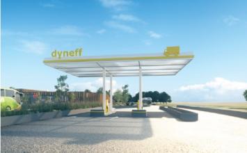 Station de la Vallée de l'Erve : nouvelle étape du développement du réseau autoroutier Dyneff