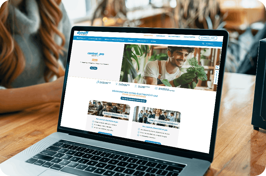 nouveau site dyneff électricité gaz 