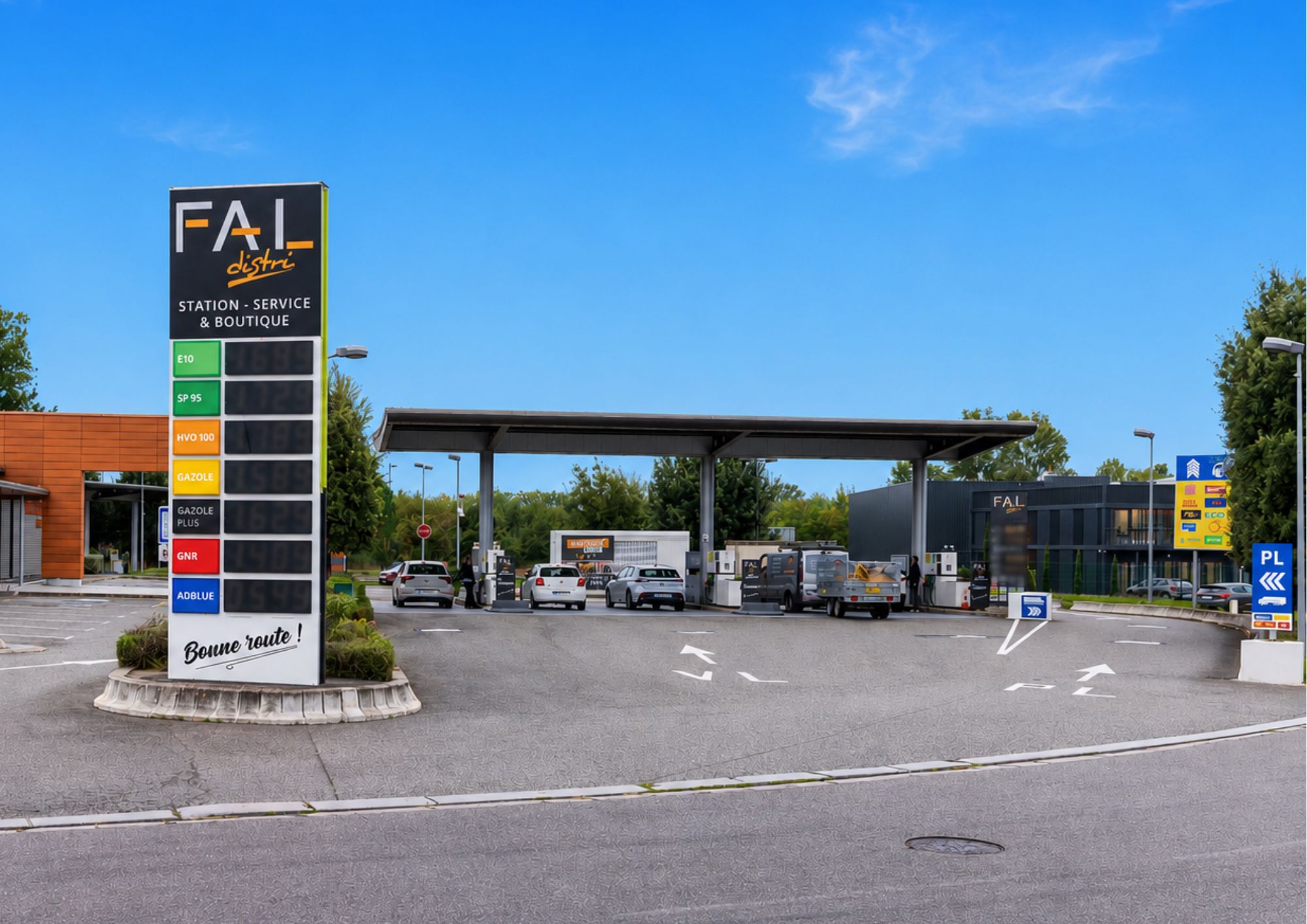Station Fal distri