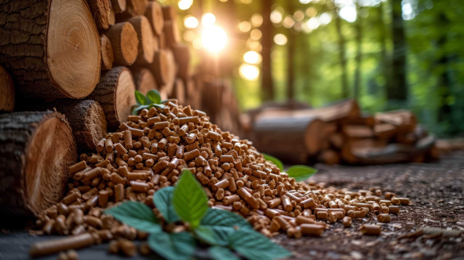 stockage des granulés de bois 