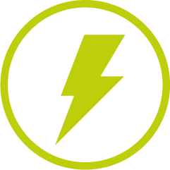 pictogramme electricite jaune