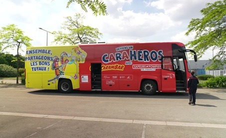 CARAH&Eacute;ROS : Pr&eacute;vention Carambar X Sapeurs Pompiers de France
