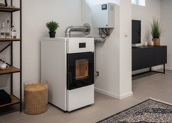 Chaudière à granulés - Dyneff