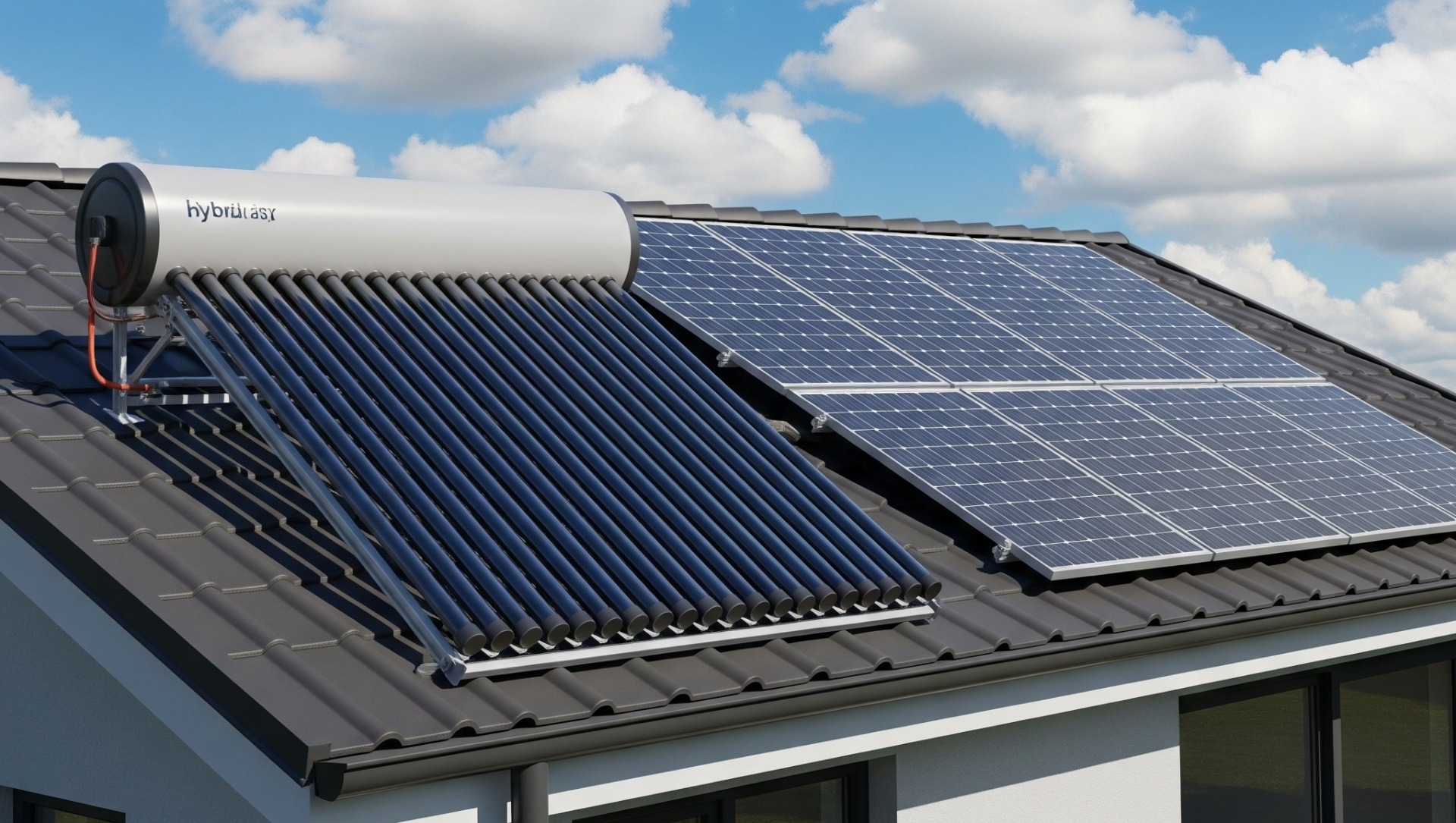 Chauffe-eau solaire hybride photovolta&iuml;que - Dyneff