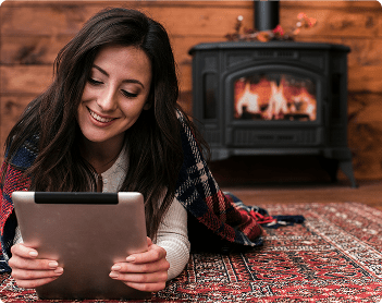 Poele à granulés de bois - Dyneff