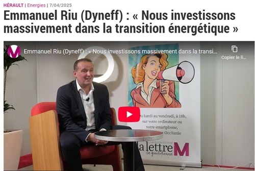 Emmanuel Riu (Dyneff) : « Nous investissons massivement dans la transition énergétique »