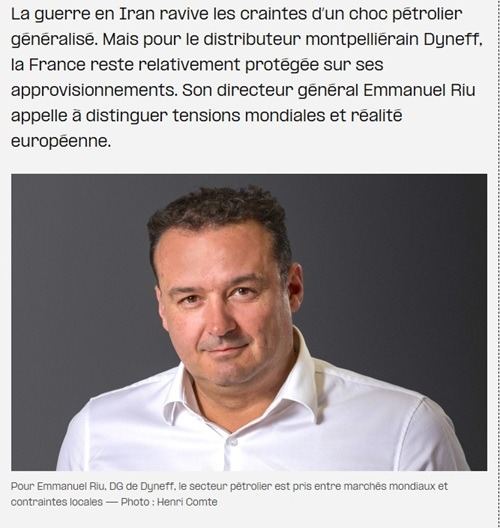 Les soci&eacute;t&eacute;s p&eacute;troli&egrave;res sont une cible facile - Dyneff