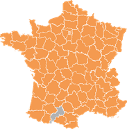 carte departement