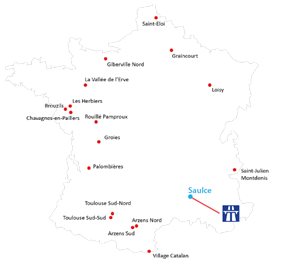 saulce map saulce carte