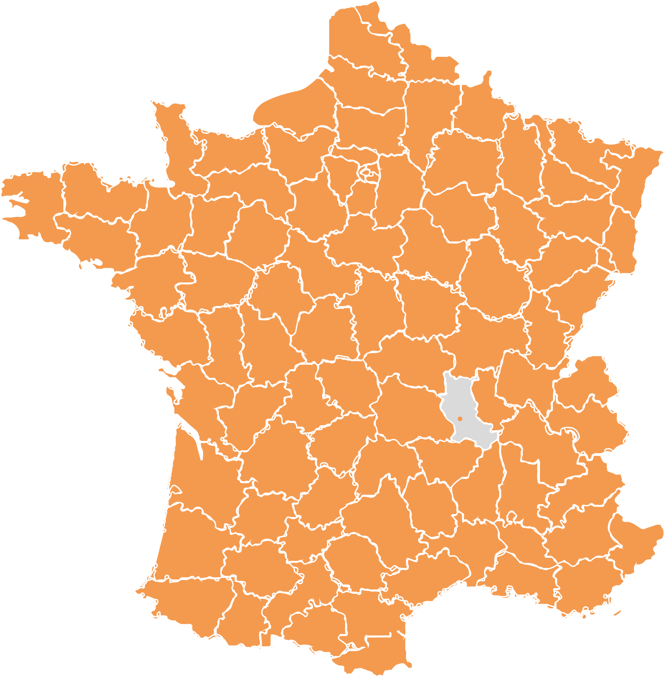 carte departement