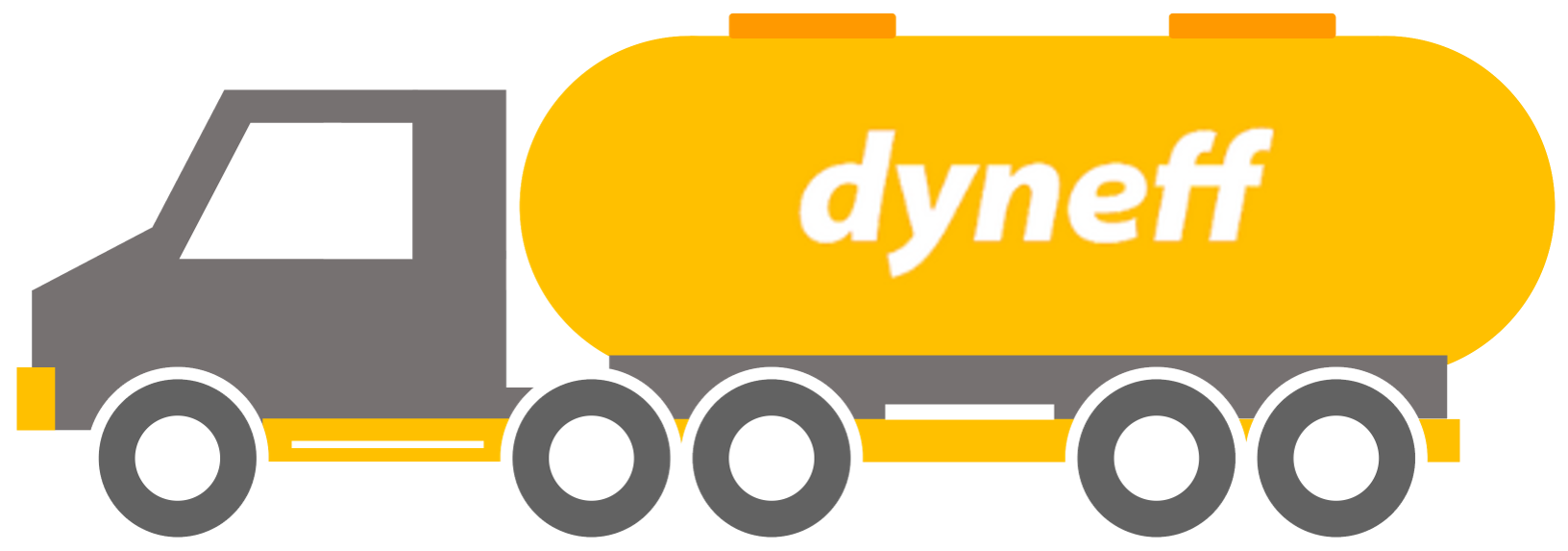 camion jaune dyneff