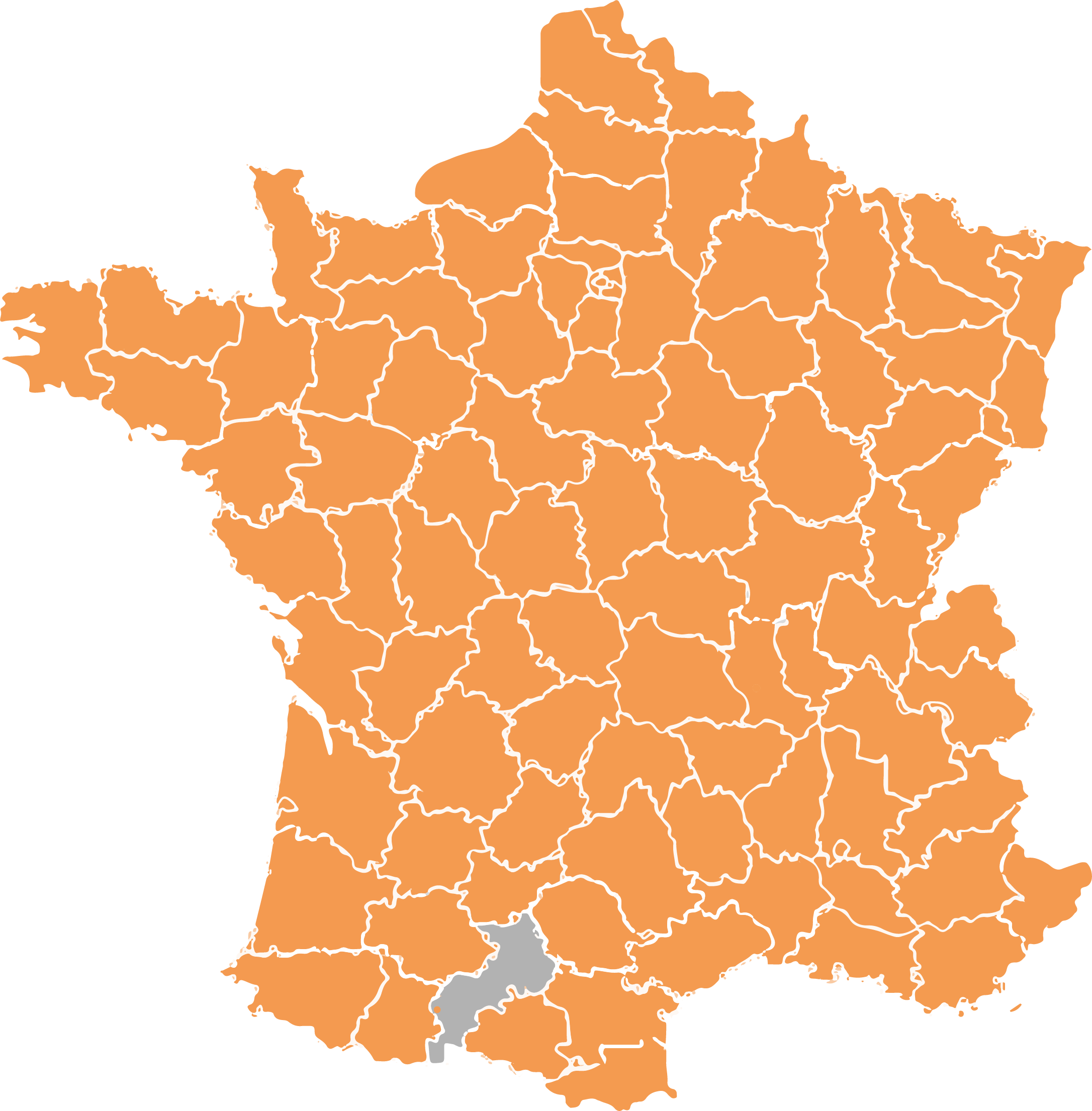 carte departement