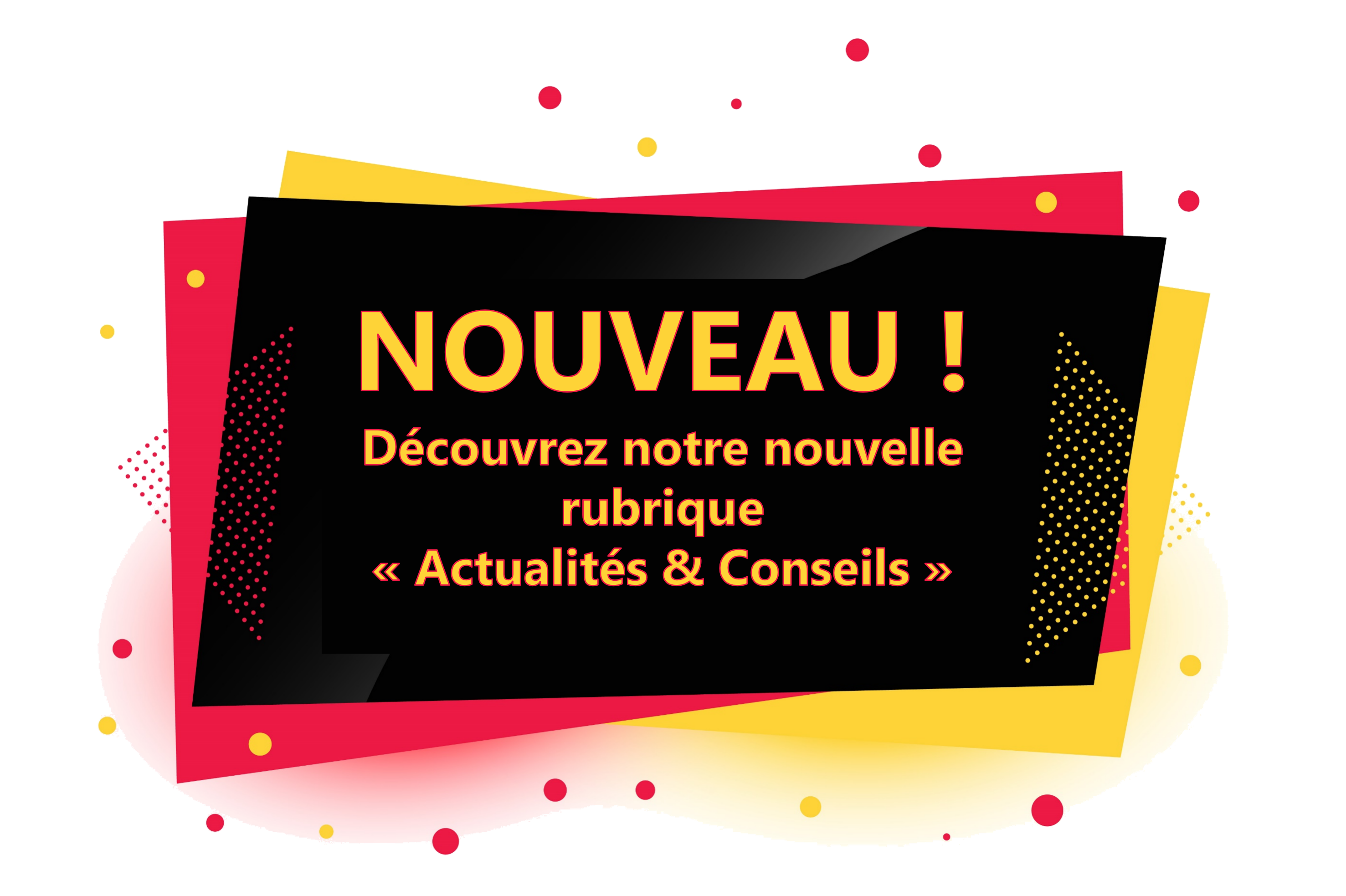 nouvelle rubrique actualites et conseils