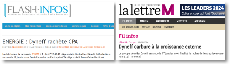 acquisiiton cpa presse