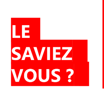 le saviez vous